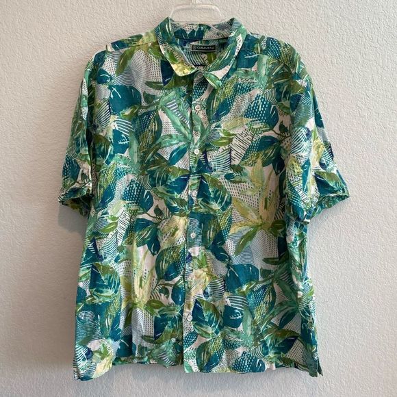 Cubavera Other - Cubavera Linen Blend Shirt Men’s XXL